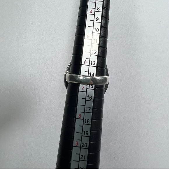 Coral 🪸 925 Gemstone Ring size 6.5 - Picture 3 of 4